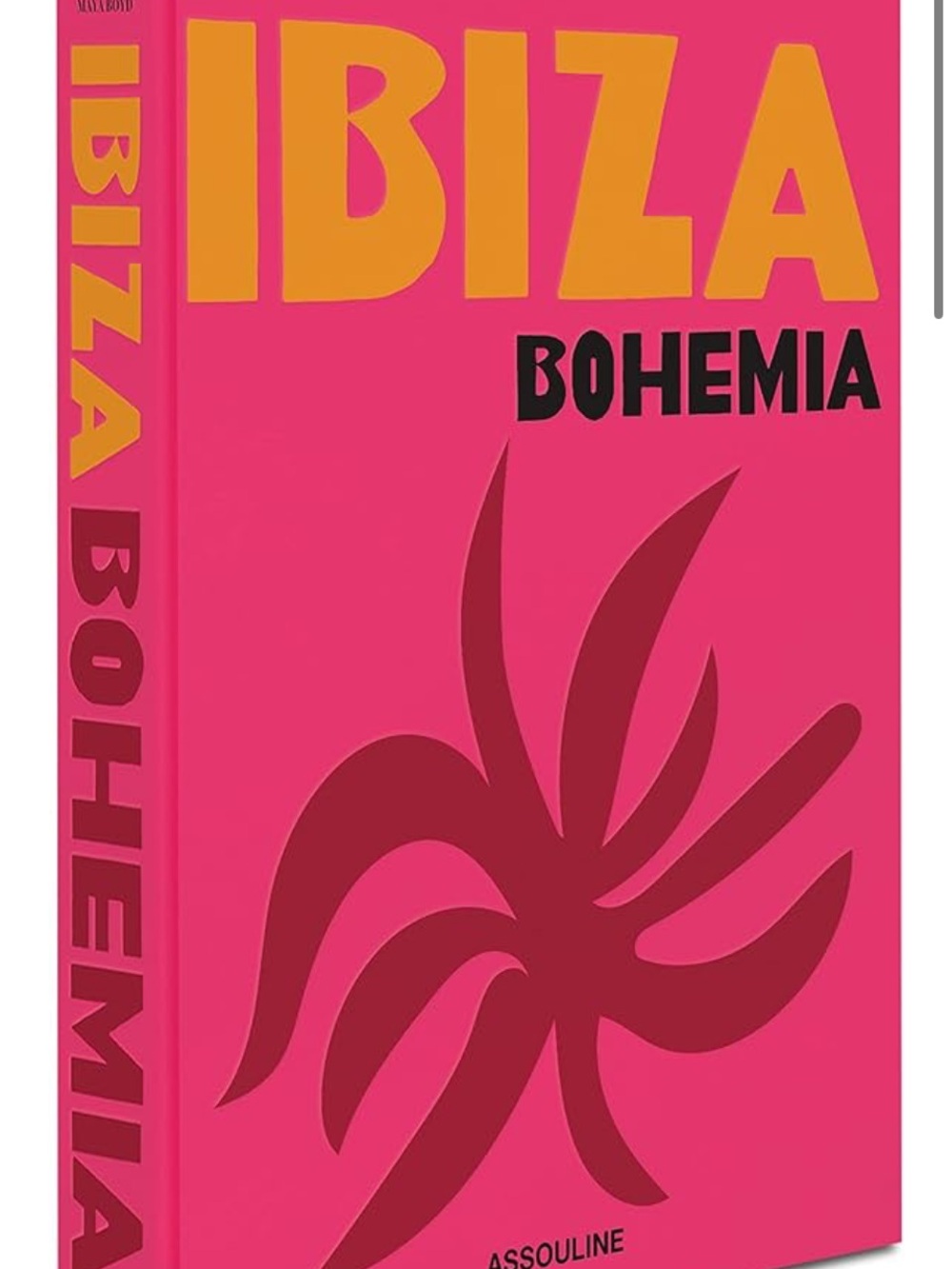 Assouline Ibiza Bohemia Hardcover in Pink & Yellow-Orange